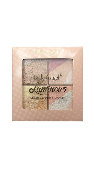 BELLE ANGEL LUMINOUS SOMBRA & BRONZER & ILUMINADOR 26G