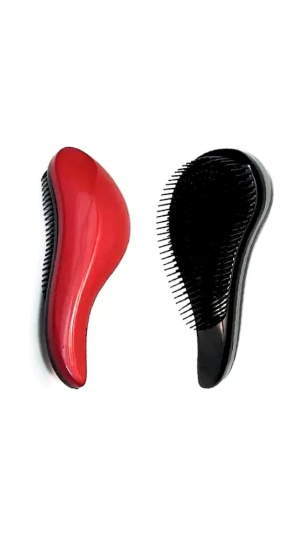 ESCOVA MAGICA PRETA C/ VERMELHO