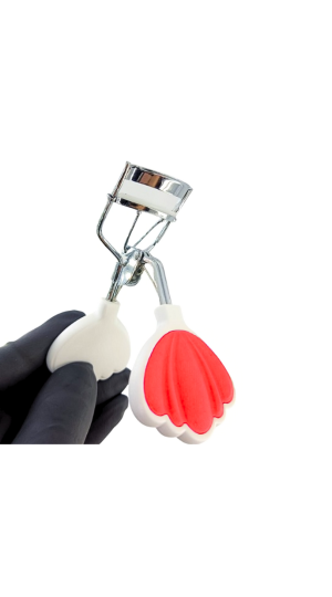 MANDALA CURVEX PARA CILIOS JJ-3535 CONCHA VERMELHA