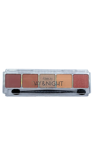 PINK 21 PALETA DE SOMBRAS DAY &  NICHT COR 01 6G