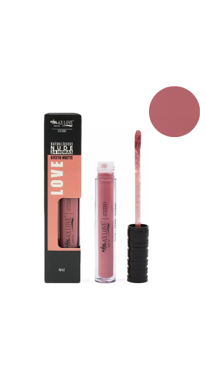 MAX LOVE BATOM NUDE 24 HORAS 01 4ML