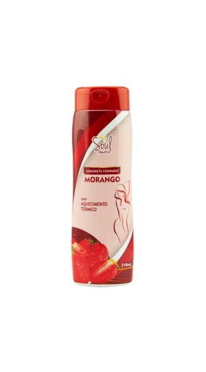 SOUL SABONETE INTIMO MORANGO 200ML