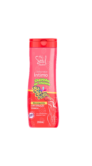 SOUL SABONETE INTIMO MORANGUINHO BABASOUL 200ML