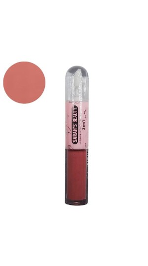 SARAH´S BEAUTY 2 EM 1 LIP GLOSS E BATOM LIQUIDO COR  01