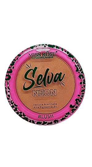 MISS ROSE SELVA NEON BLUSH COMPACTO COR 04 6G