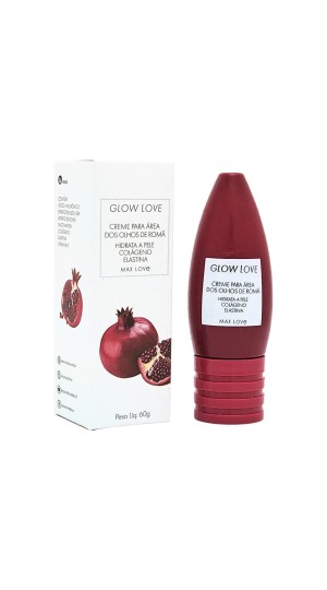 MAX LOVE CREME PARA AREA DOS OLHOS ROMÃ GLOW LOVE 60G