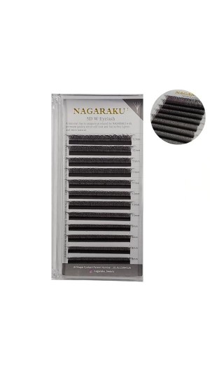 NAGARAKU CILIOS FIO A FIO 5D W 0.07D MIX 8MM-12MM