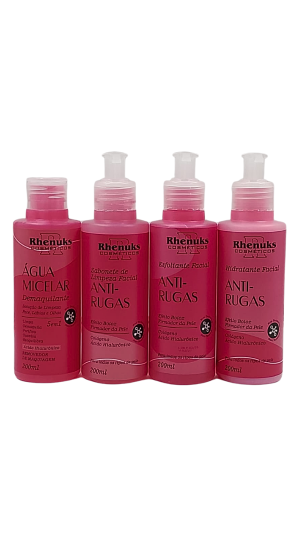RHENUKS KIT ANTI RUGAS SKIN CARE C/4