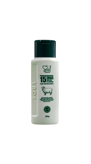 SOUL POMADA MASSAGEADORA 15 ERVAS 200G