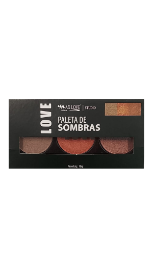 MAX LOVE PALETA DE SOMBRA COR 01 10G