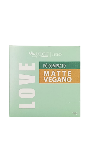 MAX LOVE PO COMPACTO MATTE VEGANO COR 57 10G