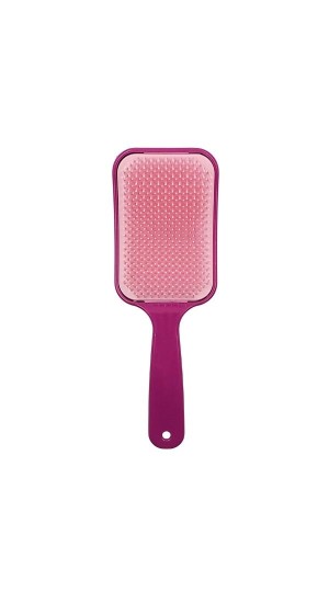 ESCOVA PARA CABELO RAQUETE ROXO/ROSA