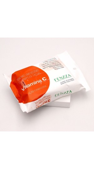 FENZZA TOALHAS UMEDECIDAS VITAMINA C C/25 UNIDADES  45G