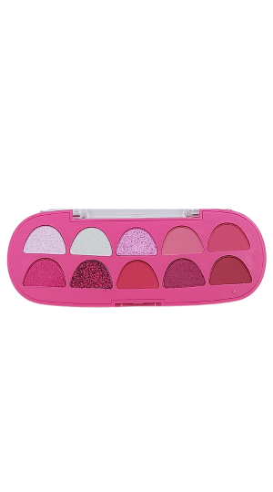 CITY GIRLS PALETA DE SOMBRA KISSES GLITTER COR B 5,8G