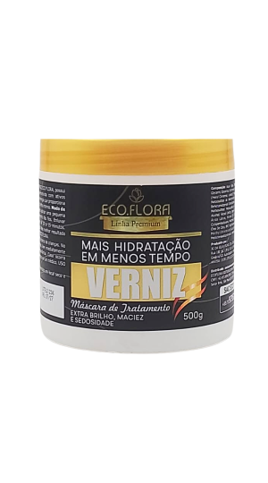 ECO FLORA MÁSCARA DE TRATAMENTO VERNIZ  500G 