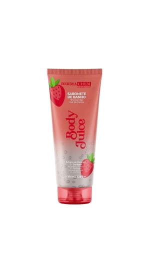 DERMA CHEM BODY JUICE  SABONETE DE BANHO DE MORANGO  100G