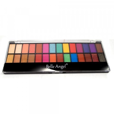 BELLE ANGEL PALETA DE SOMBRA 28 CORES COLORIDA