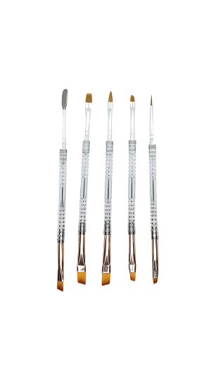 KIT PINCEL PARA UNHA JD-3089 C/5