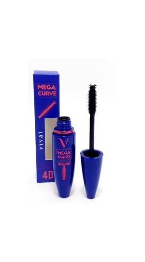 VIVAI MASCARA DE CILIOS 4D MEGA CURVE AZUL 13ML