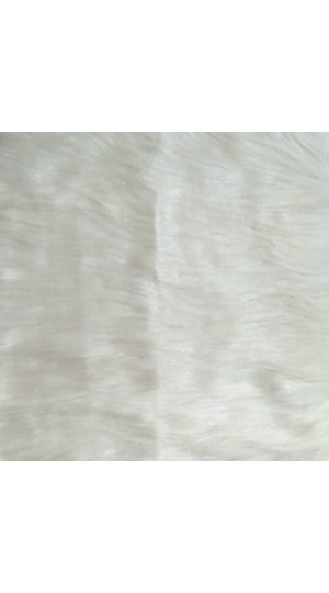 TAPETE PELO ALTO 33X38 MARFIM