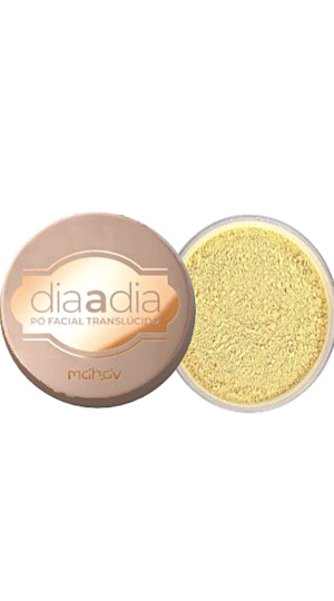 MAHAV DIA A DIA PÓ TRANSLUCIDO BANANA 12G