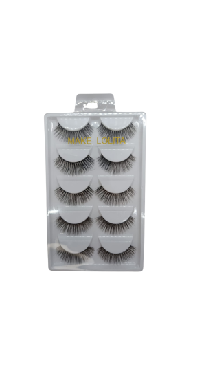 MAKE LOLITA CILIOS POSTIÇO C/5 PARES ML219