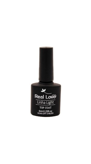 REAL LOVE LINHA LIGHT TOP COAT 8ML