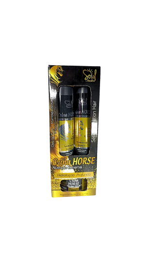 SOUL CRINA HORSE KIT CAPILAR COM 4 UNIDADES
