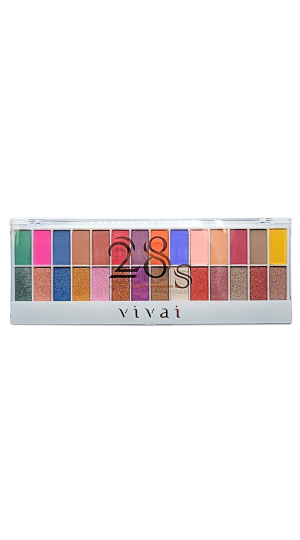 VIVAI SOMBRAS MATTES E CINTILANTES 28 CORES COR A