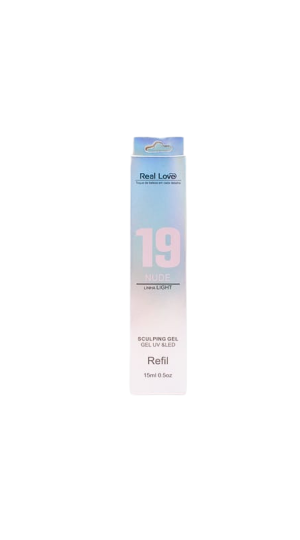 REAL LOVE GEL SCULPING REFIL 15ML 19 NUDE