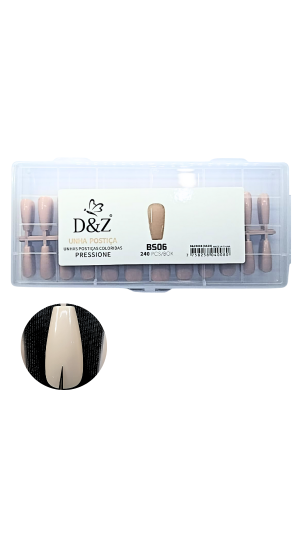 D&Z UNHA POSTIÇA REALISTA COLIDA AS20 240 PCS